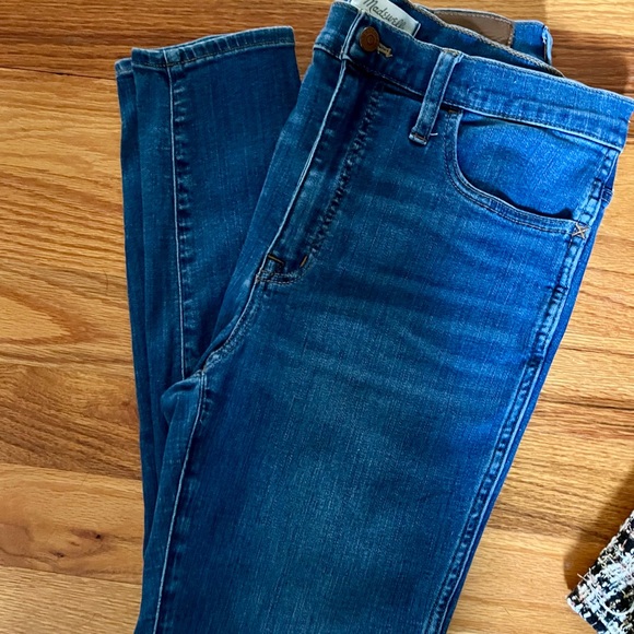 Madewell Denim - Madewell Women's Skinny Jeans in Deep Blue Stretch Denim Size 30